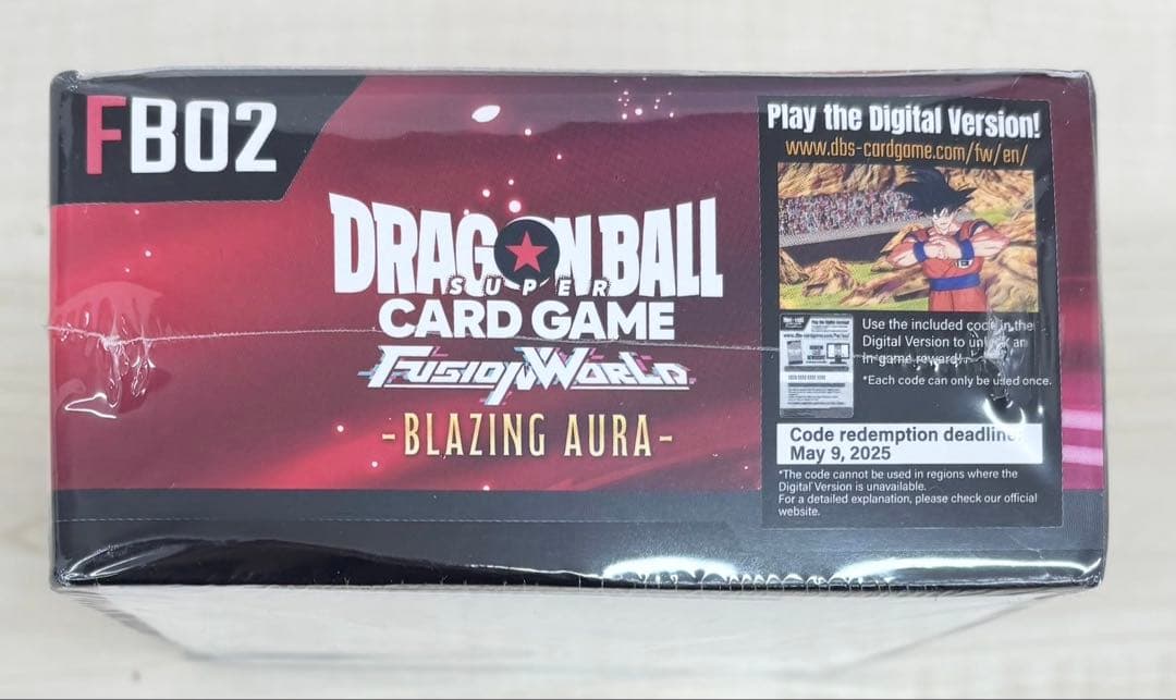 値下げ‼️未開封‼️バンダイ  ドラゴンボールカード ブースターパック 烈火の闘気