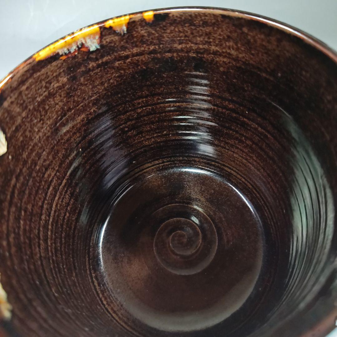 イ606 水指『桶谷定一作』『高取手　水指　共箱』茶道具