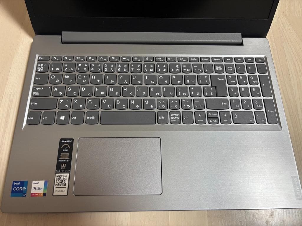 【中古】Lenovo IdeaPad L3 ｜Core i7 第11世代