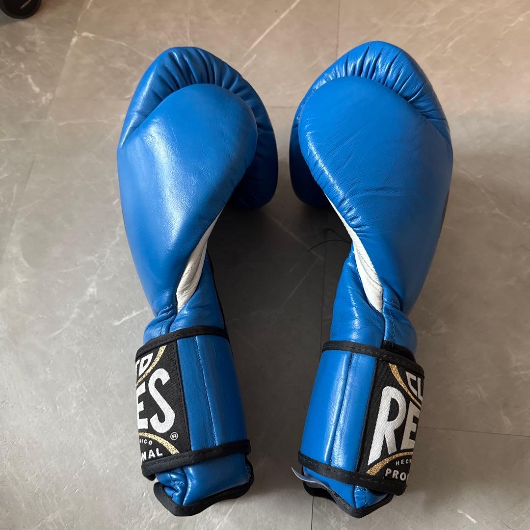 REYES ボクシンググローブ 14 oz 青