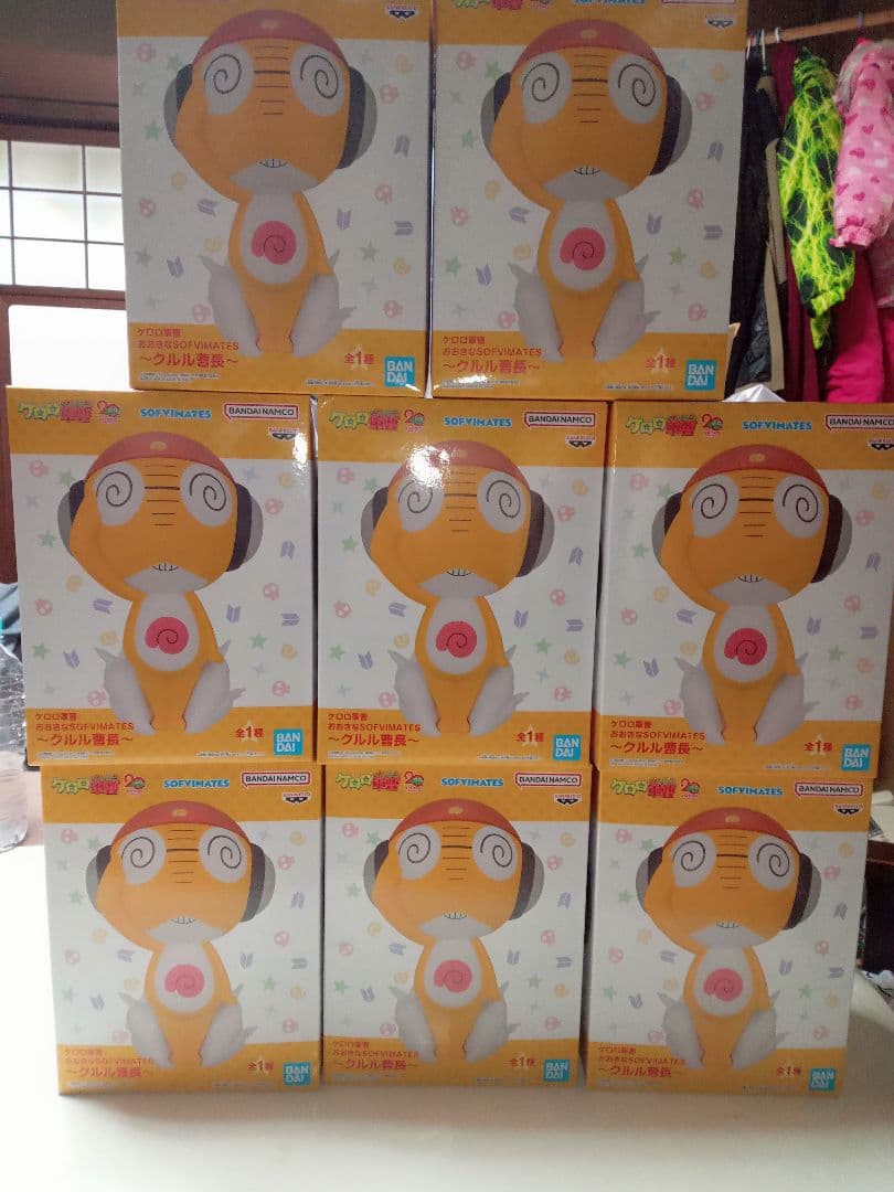 ケロロ軍曹 おおきなSOFVIMATES クルル曹長 まとめ売り　8点！