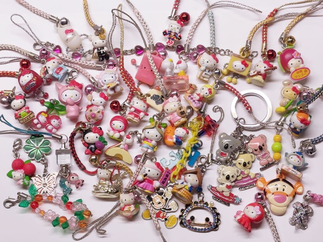 平成女児 キティちゃん マスコット キーホルダー まとめ売り