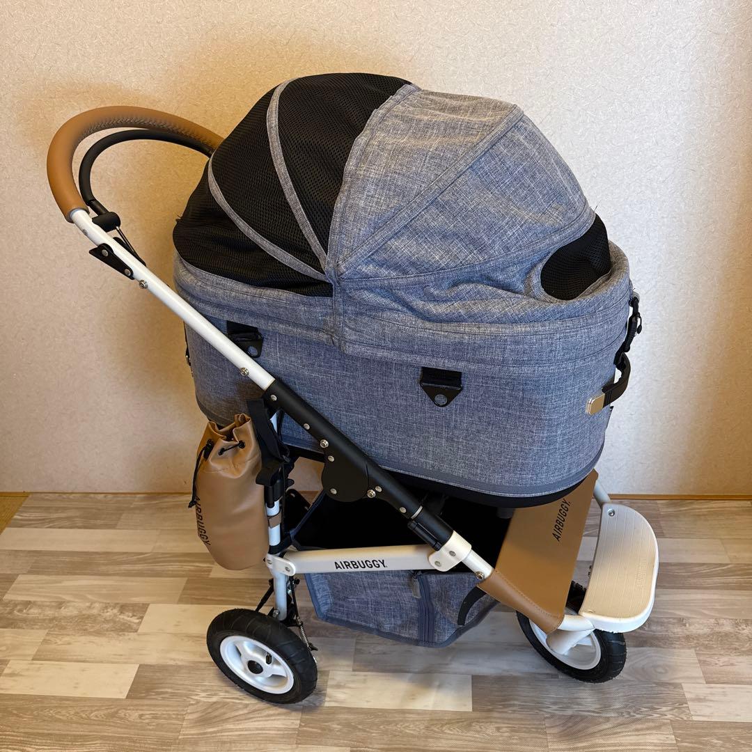 エアバギー ドーム3 メランジデニム ラージ L