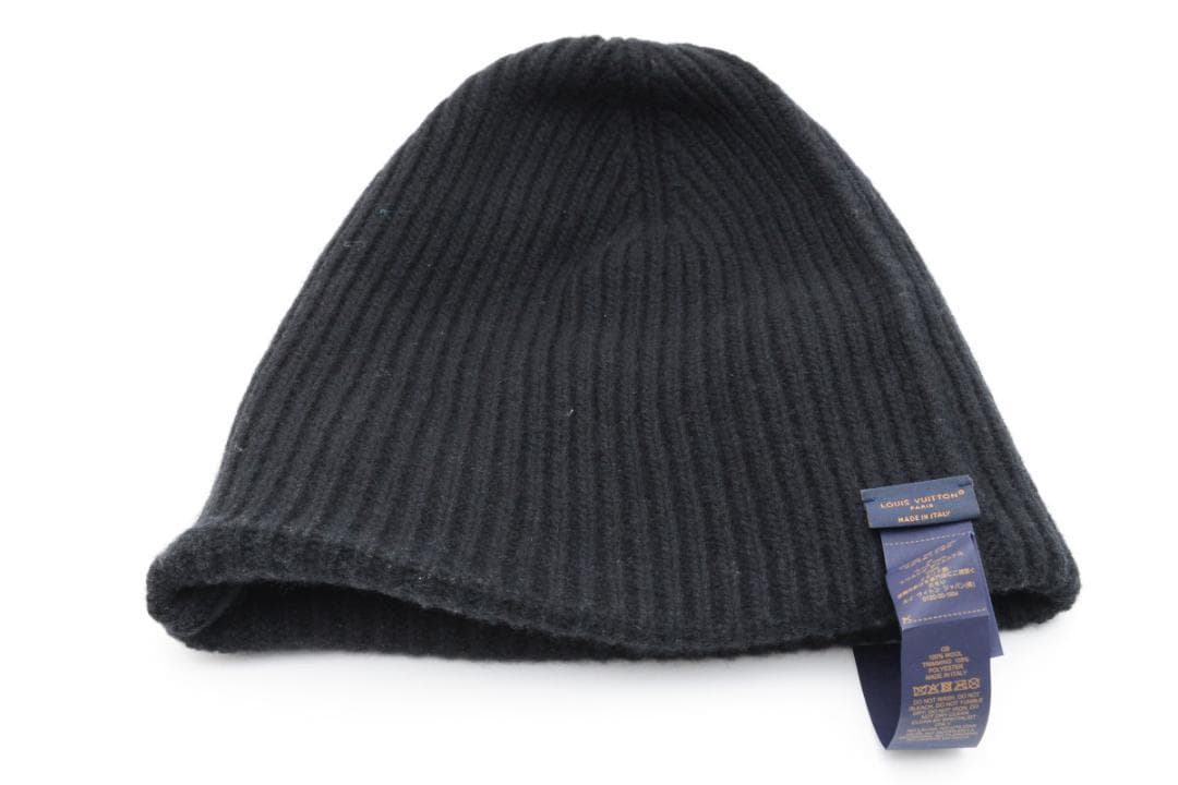 【美品】ルイヴィトン モノグラム ビーニー M77872 ニット ビーニー