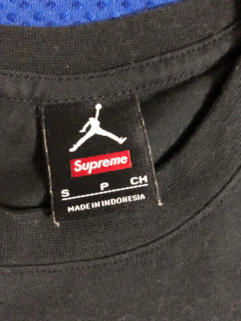 Supreme ジャンプマンロゴ Tシャツ ブラック