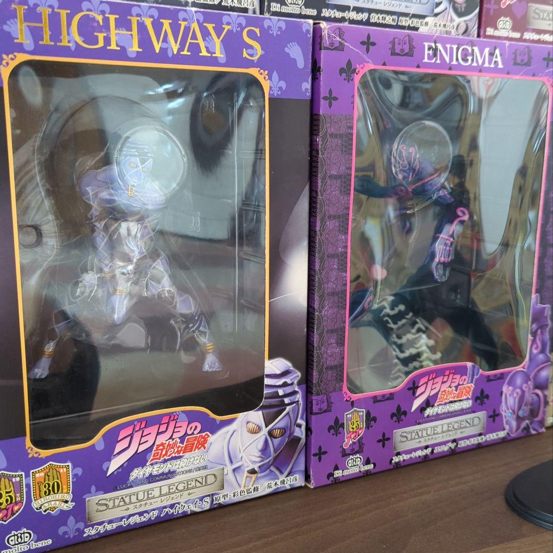 【7点+おまけ】スタチューレジェンド　ジョジョの奇妙な冒険　4部　フィギュア