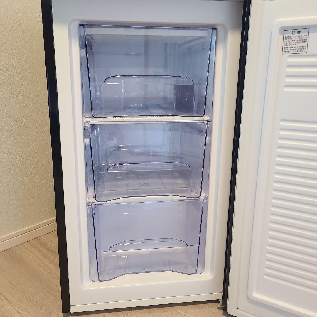 IRIS OHYAMA 冷凍庫 IUSD-6B　ブラック