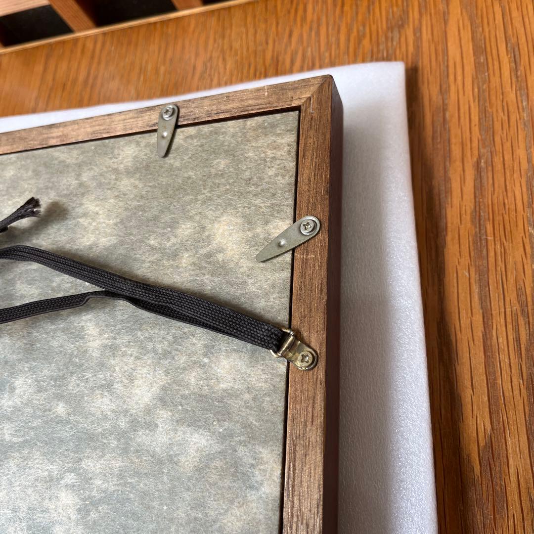 京焼　陶あん　桜の陶額