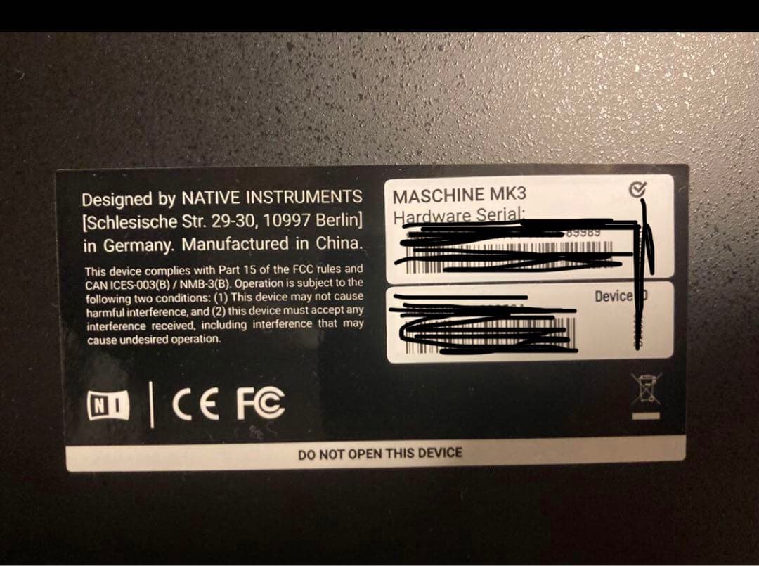 MASCHINE ブラック 本体とガイドブック