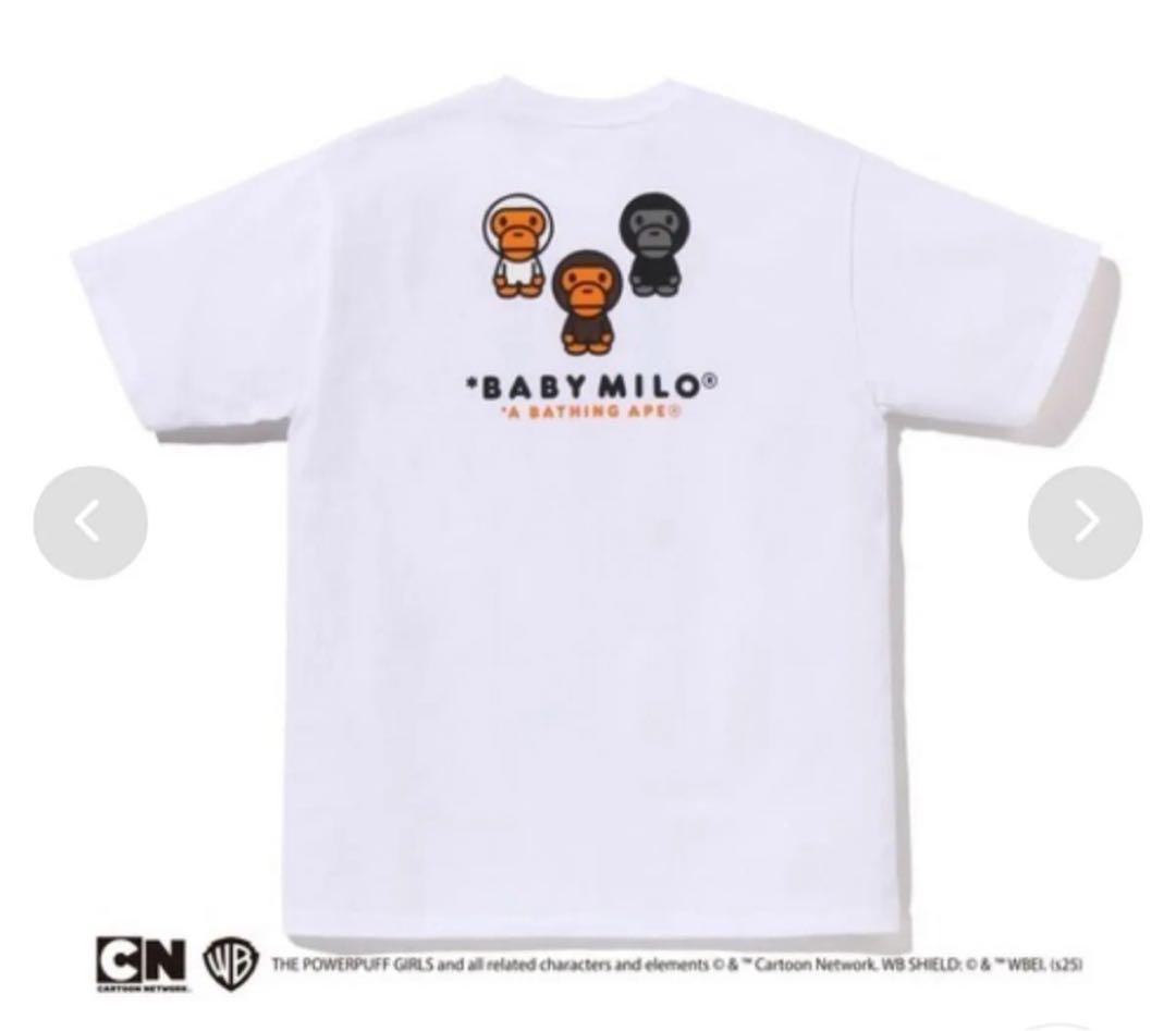 トップス THE POWERPUFF GIRLS X BAPE BABY MILO TEE