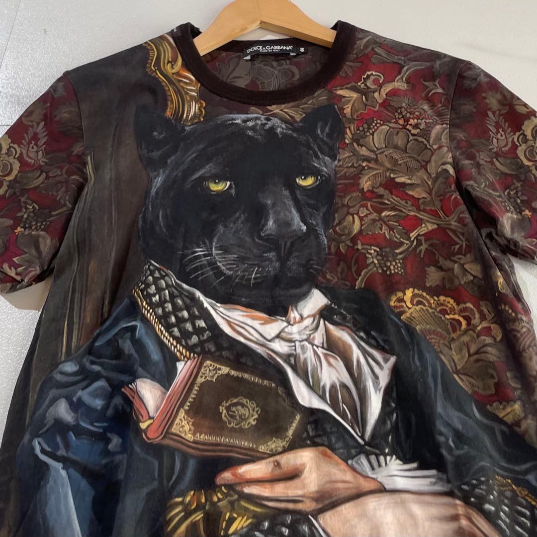 入手困難✨ ドルチェアンドガッバーナ ヒョウ 柄シャツ メンズ 総柄 コットン