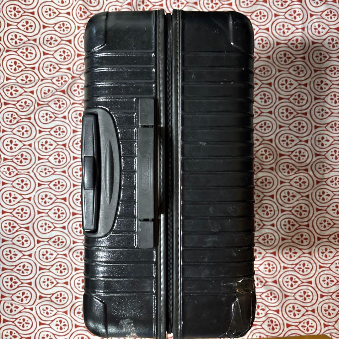 【破損】RIMOWA リモワ　サルサ　マットブラック スーツケース　4輪　87L