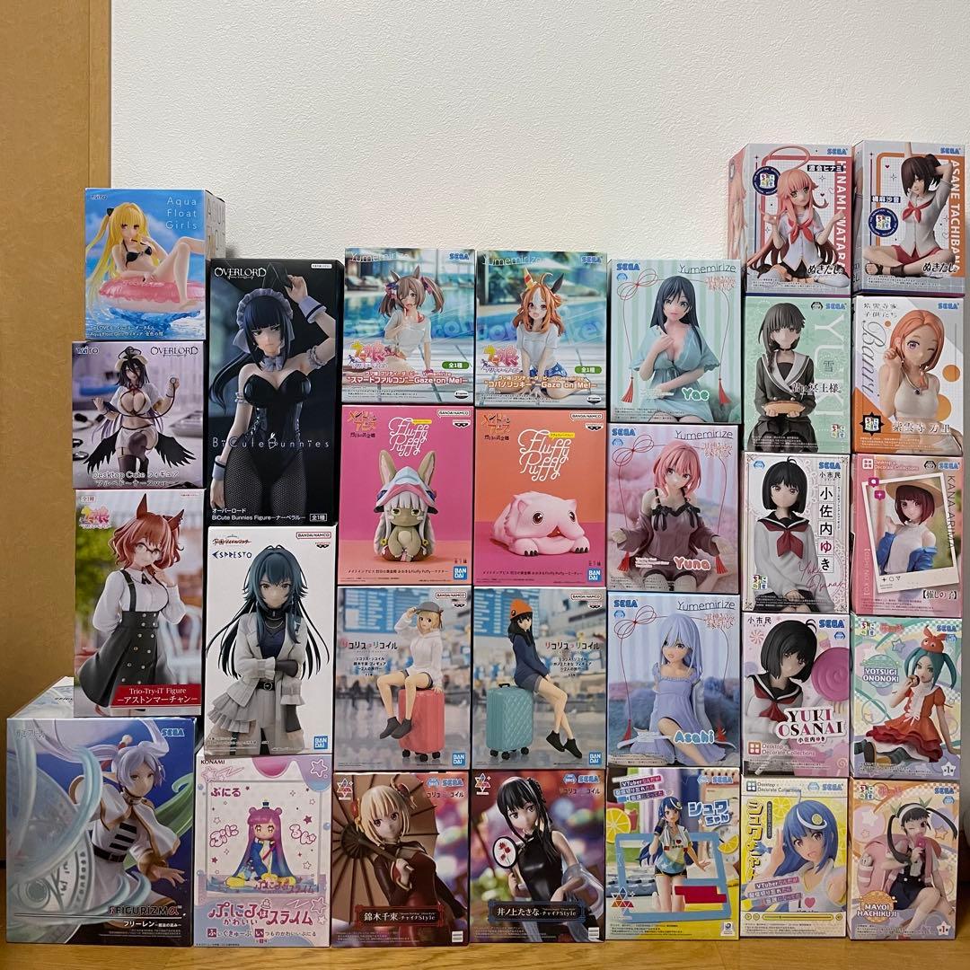 最新プライズフィギュア含む　美少女プライズフィギュアまとめ売り　29点セット