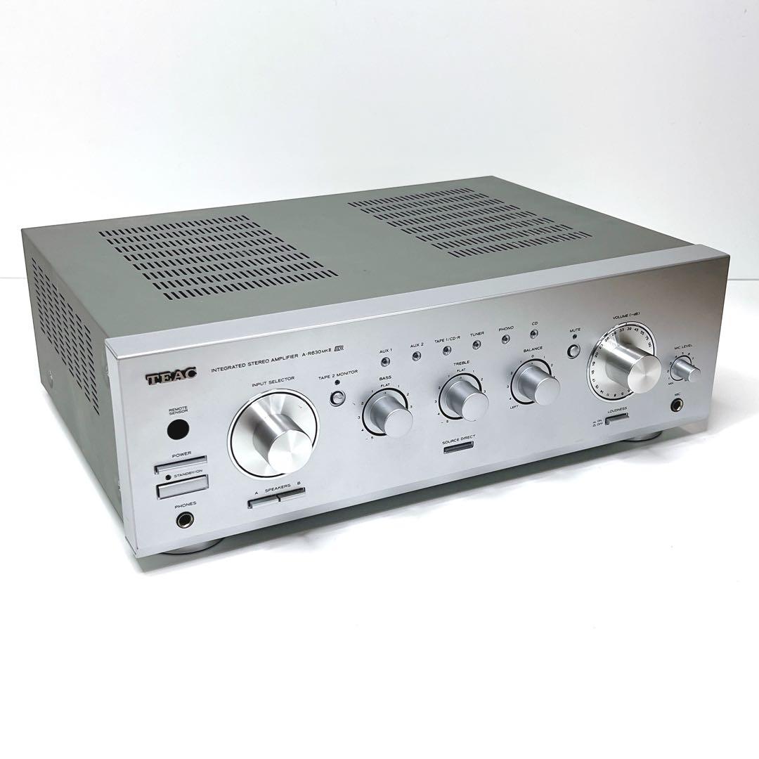 【超美品】　TEAC A-R630MKII プリメインアンプ　2020年製