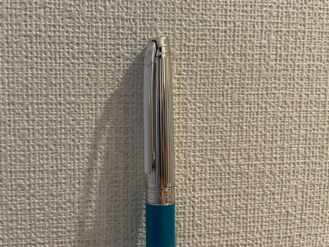 カランダッシュ ボールペン レマンコレクション ターコイズ　ペンケース付属