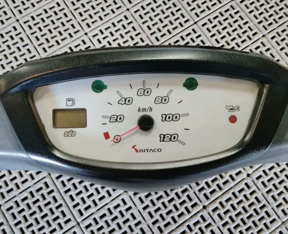 リモコンジョグ　jog キタコ　kitaco 120kmメーター