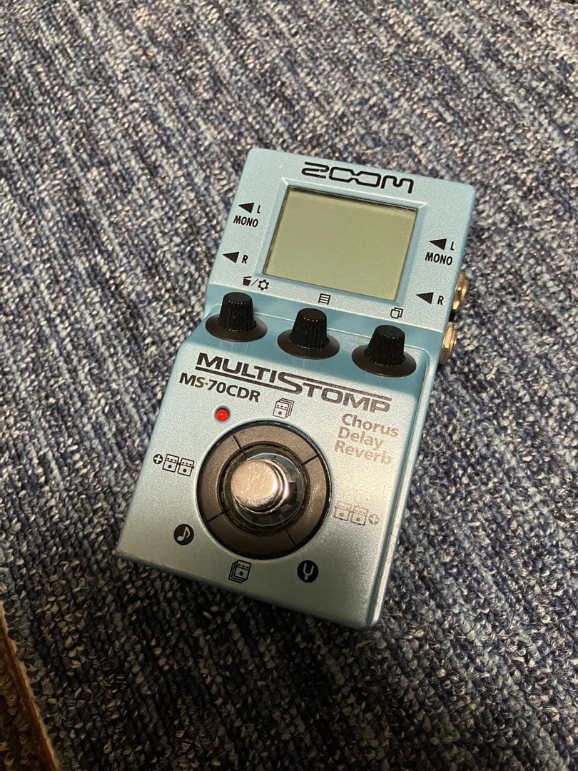 ZOOM MULTISTOMP MS-70CDR アタッチメント付属