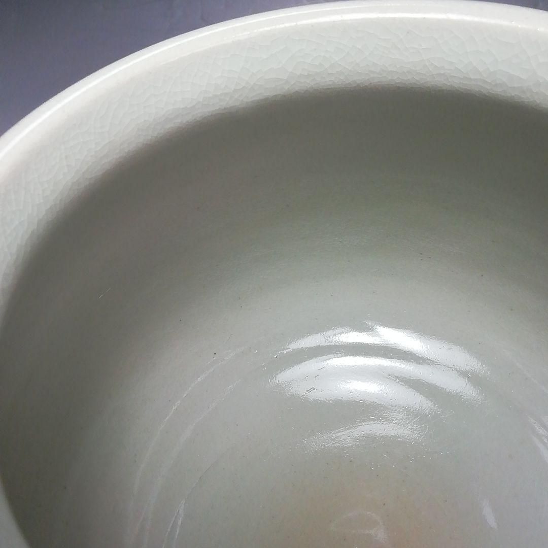 Ｓ６１２　水指　『三嶋芋頭水指』『開田開山造』『礼賓手』　共箱　茶道具