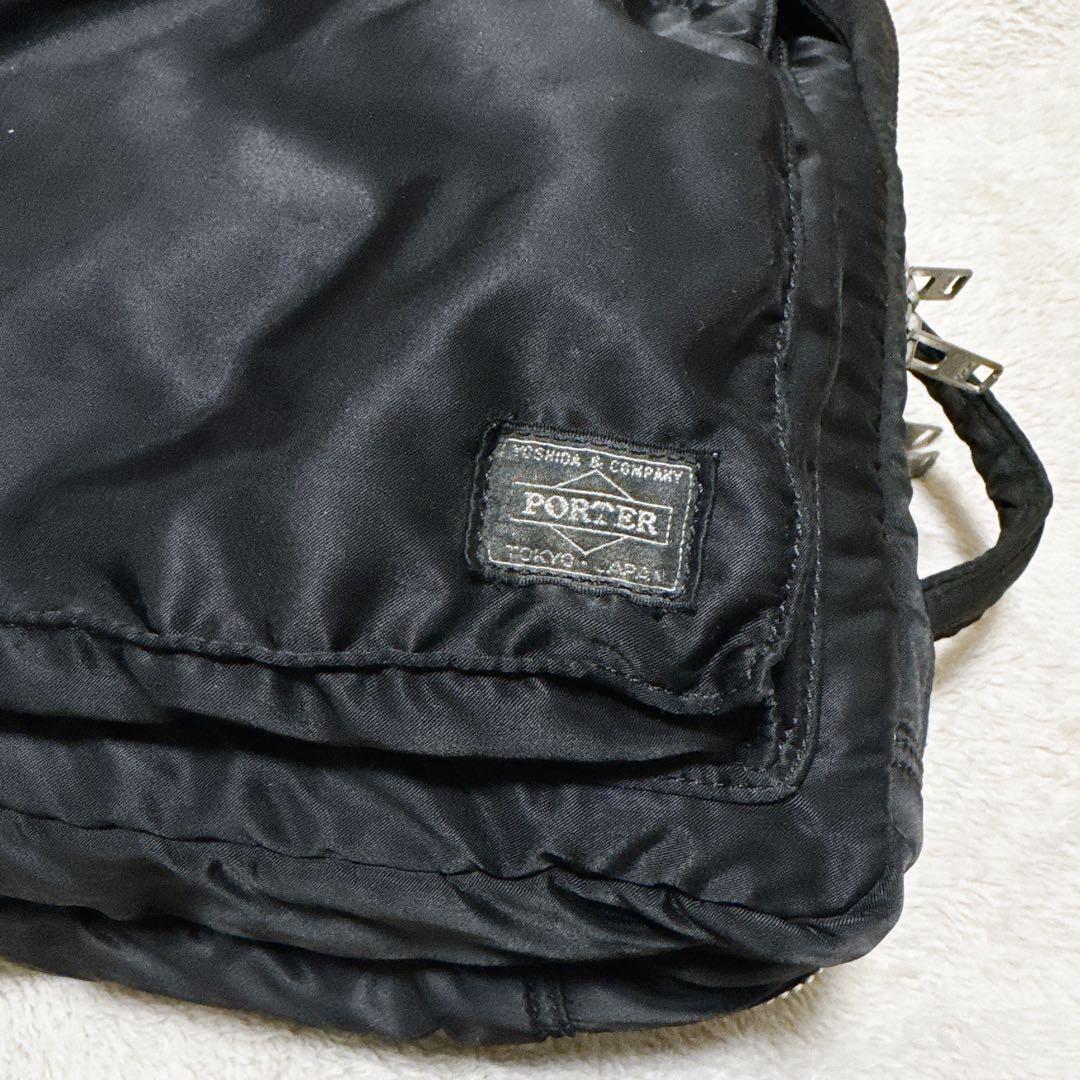 PORTER タンカー 3WAY 2層 ブリーフケース 黒 リュック　ショルダー