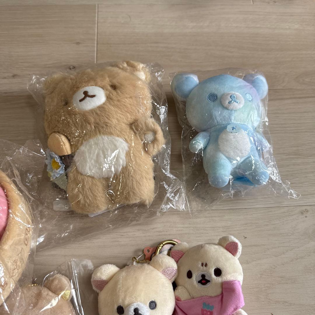 最終値段　リラックマ　コリラックマ　キイロイトリ　マスコット　ぬいぐるみセット