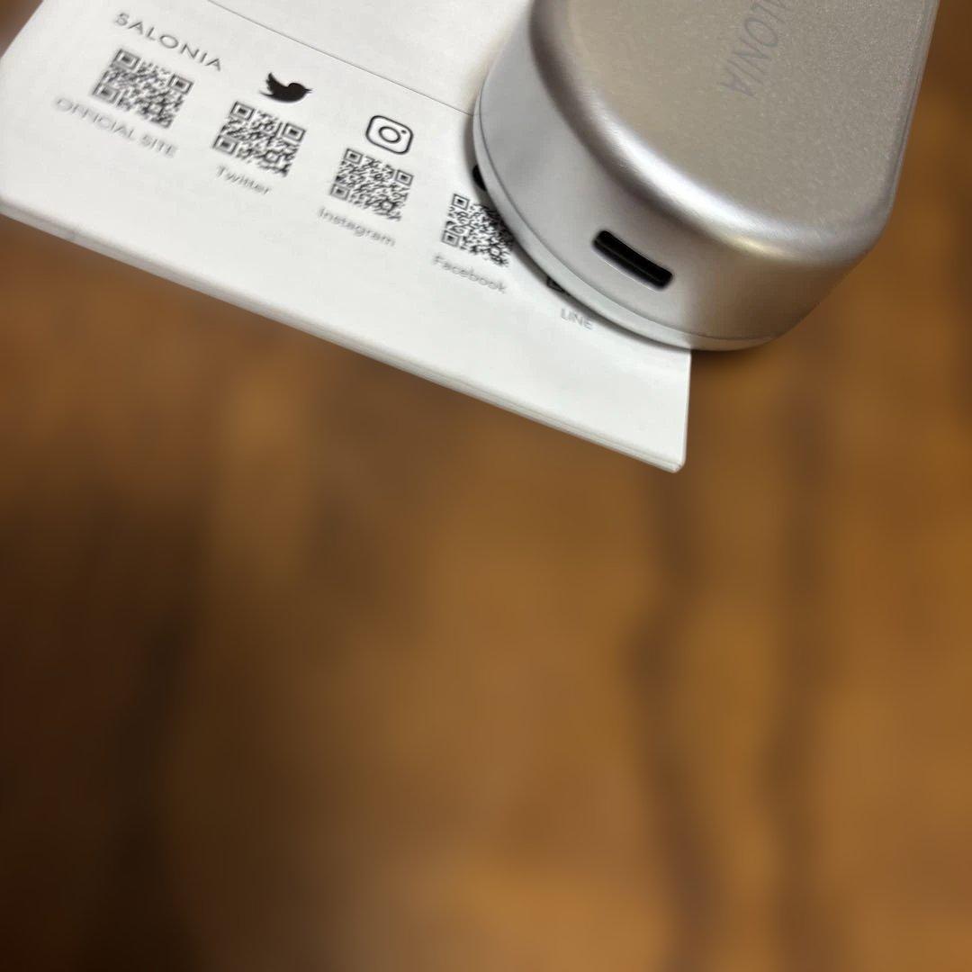 ボディ・フェイスケア SALONIA EMS LIFT BRUSH SAL22206SL