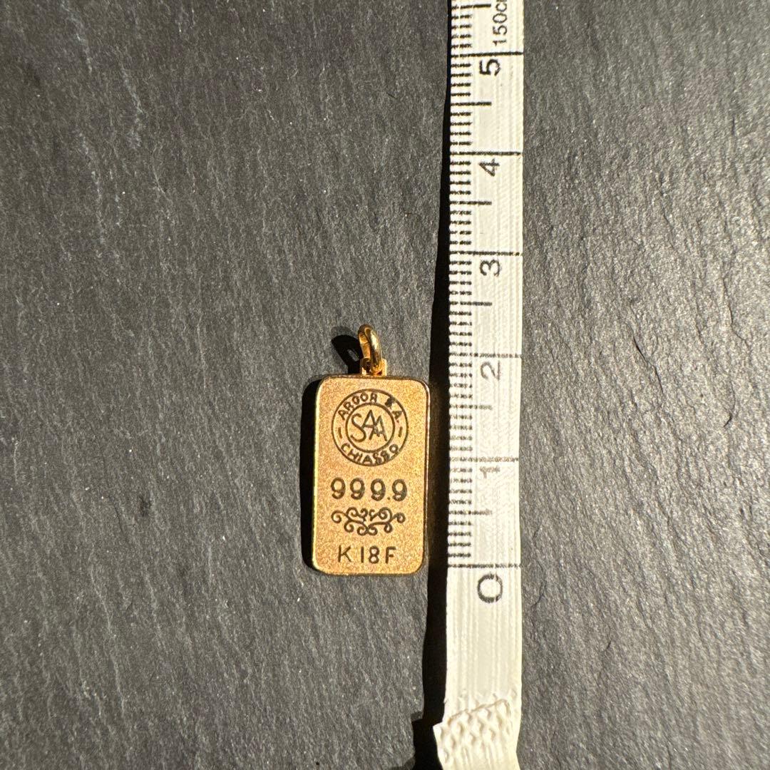 ゴールド K18GPペンダントトップ