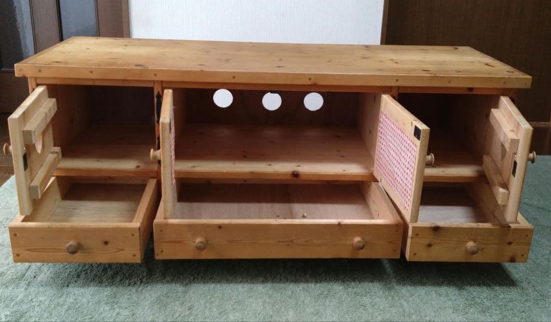カントリー家具　テレビ台　テレビボード　ハンドメイド