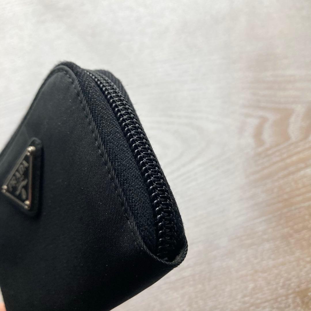 ＊Ｎ＊PRADA プラダ ナイロン ラウンドファスナー ケース
