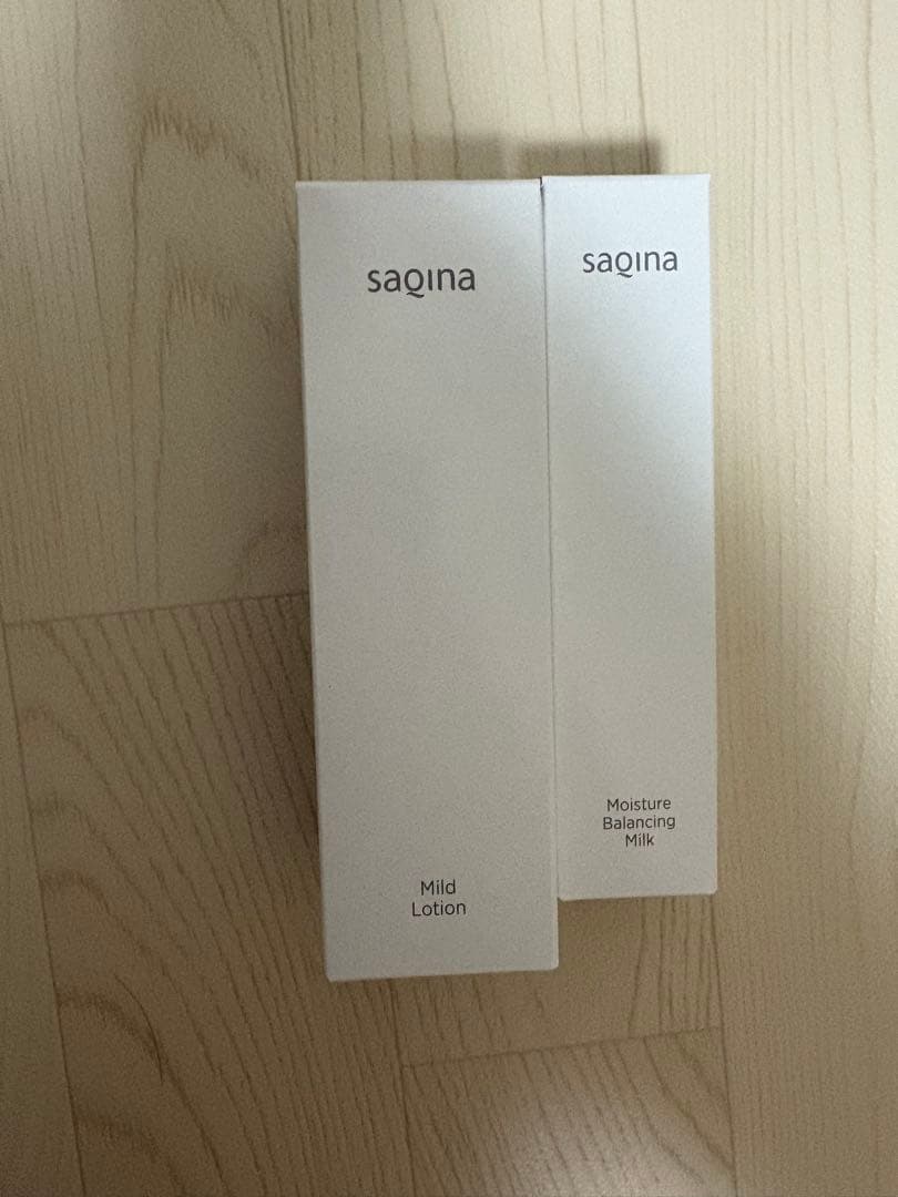 最安値サキナ マイルドローション & モイスチャーバランシングミルク セット