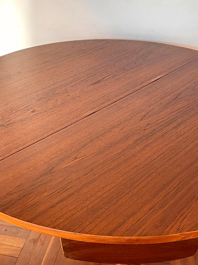 北欧 デンマーク ヴィンテージ ハンスオルセン ラウンド ダイニング テーブル