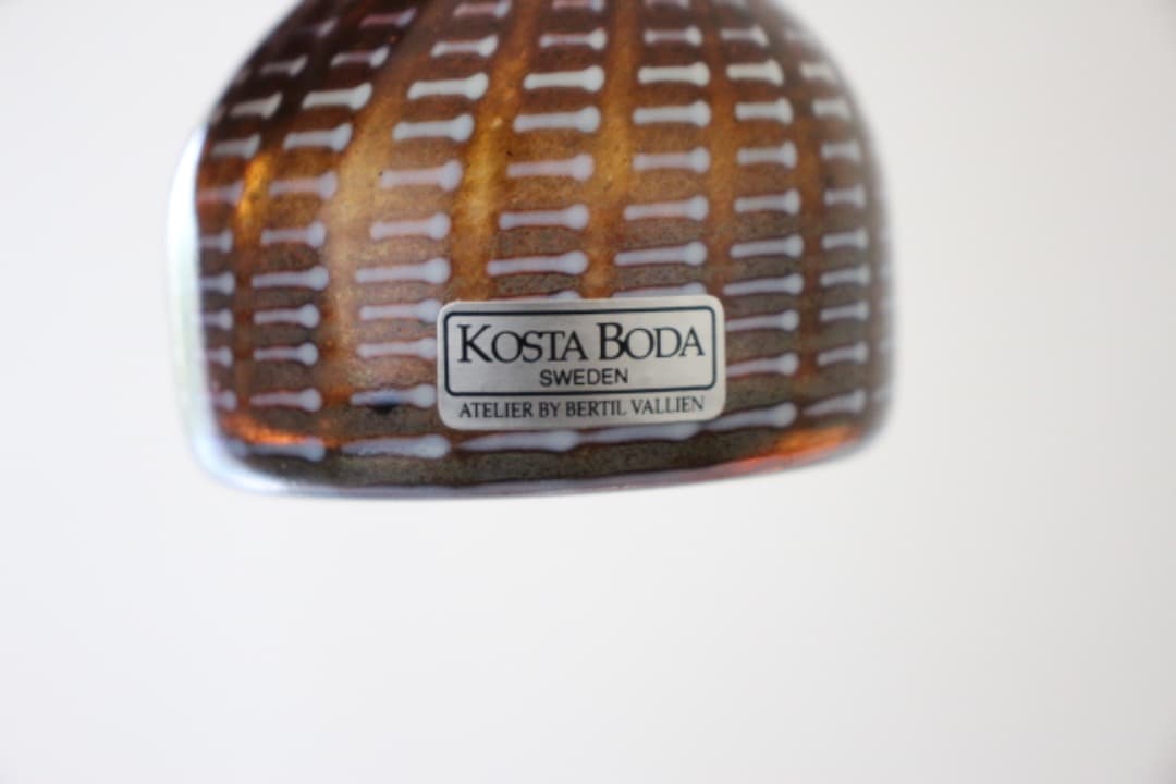 スウェーデン　コスタボダ　アーティストコレクション　バーティル・ヴァーリン　小瓶