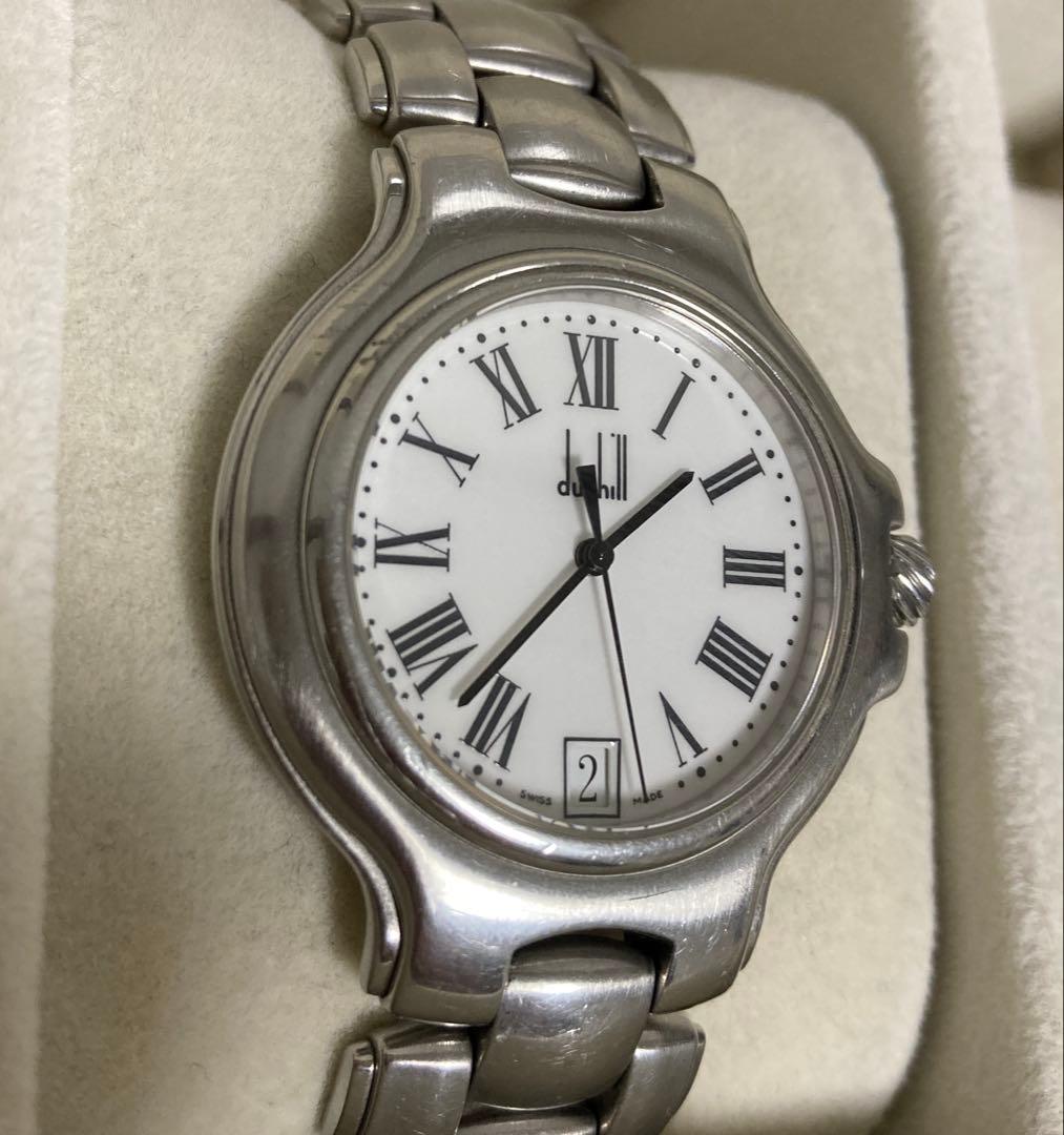 f*8様 良品　dunhill ダンヒル　ロンディニウム　クォーツ　ラージサイズ