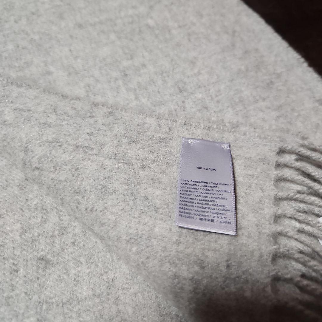 Johnstons　カシミヤマフラー