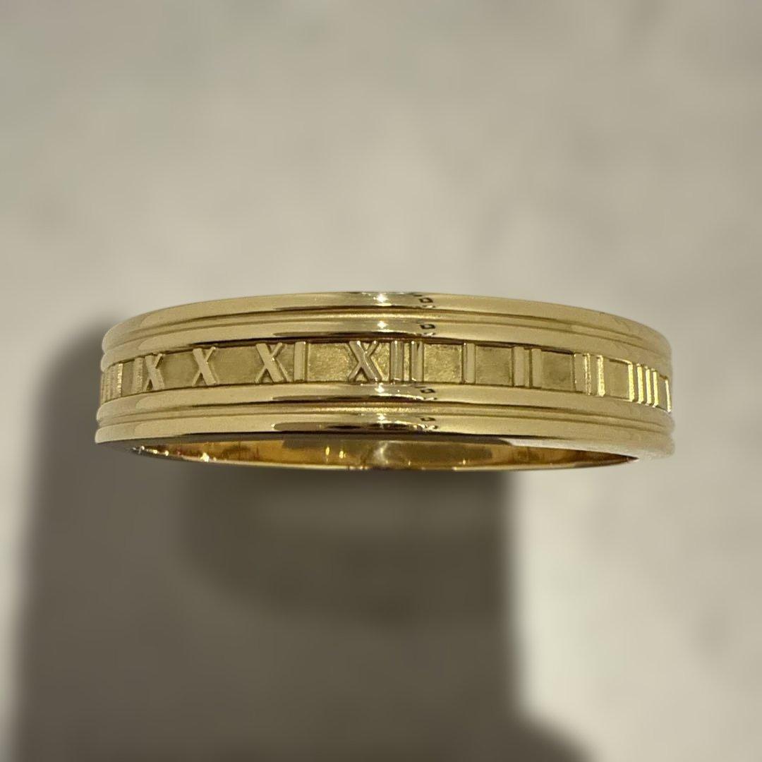 【廃盤レア・極美品】ティファニー 金無垢 YG アトラス ブレスレット幻級