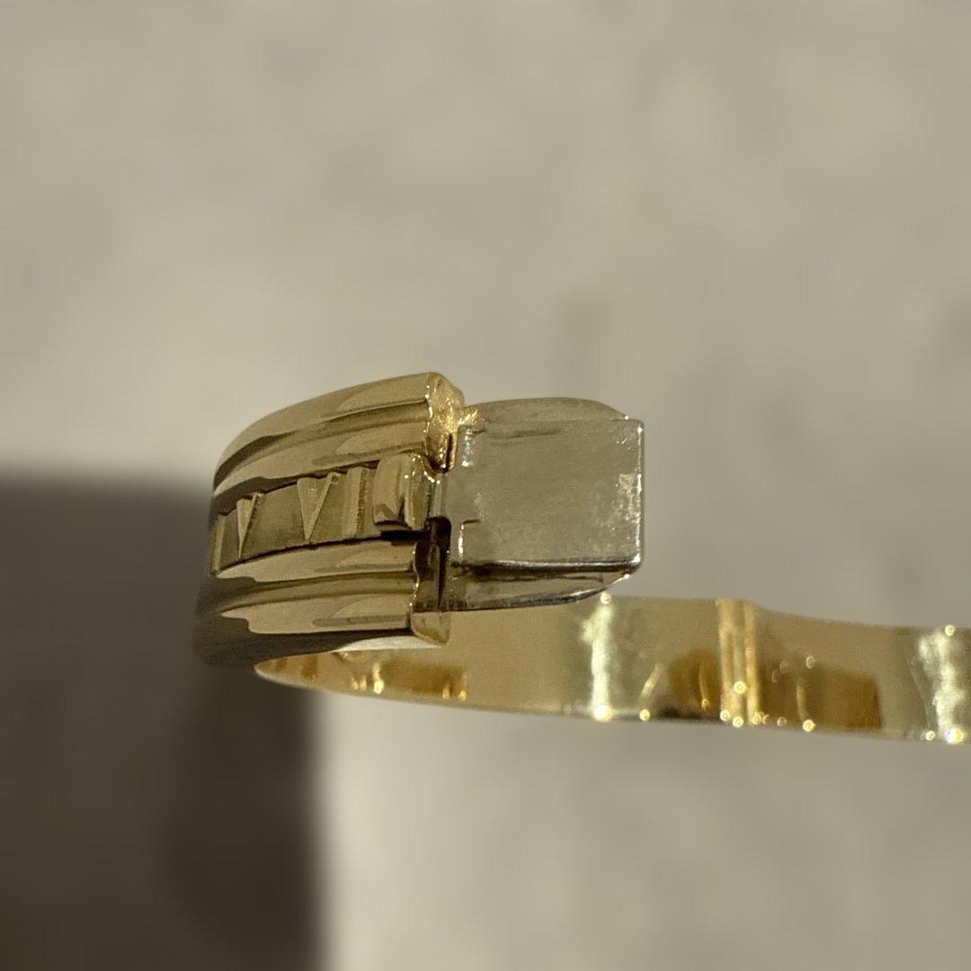 【廃盤レア・極美品】ティファニー 金無垢 YG アトラス ブレスレット幻級