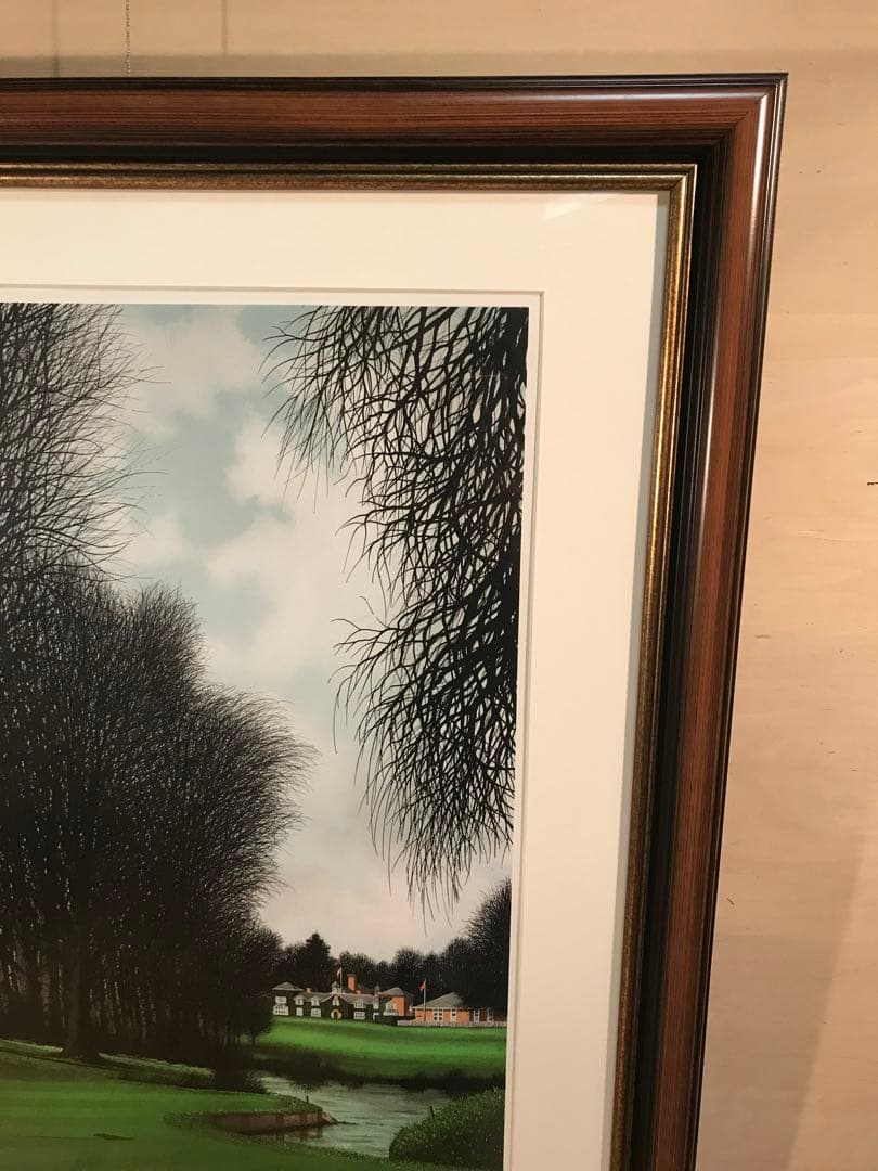 ロビーさま専用デペルト「ゴルフ場・リッチフィールドゴルフクラブ」リトグラフ２作品