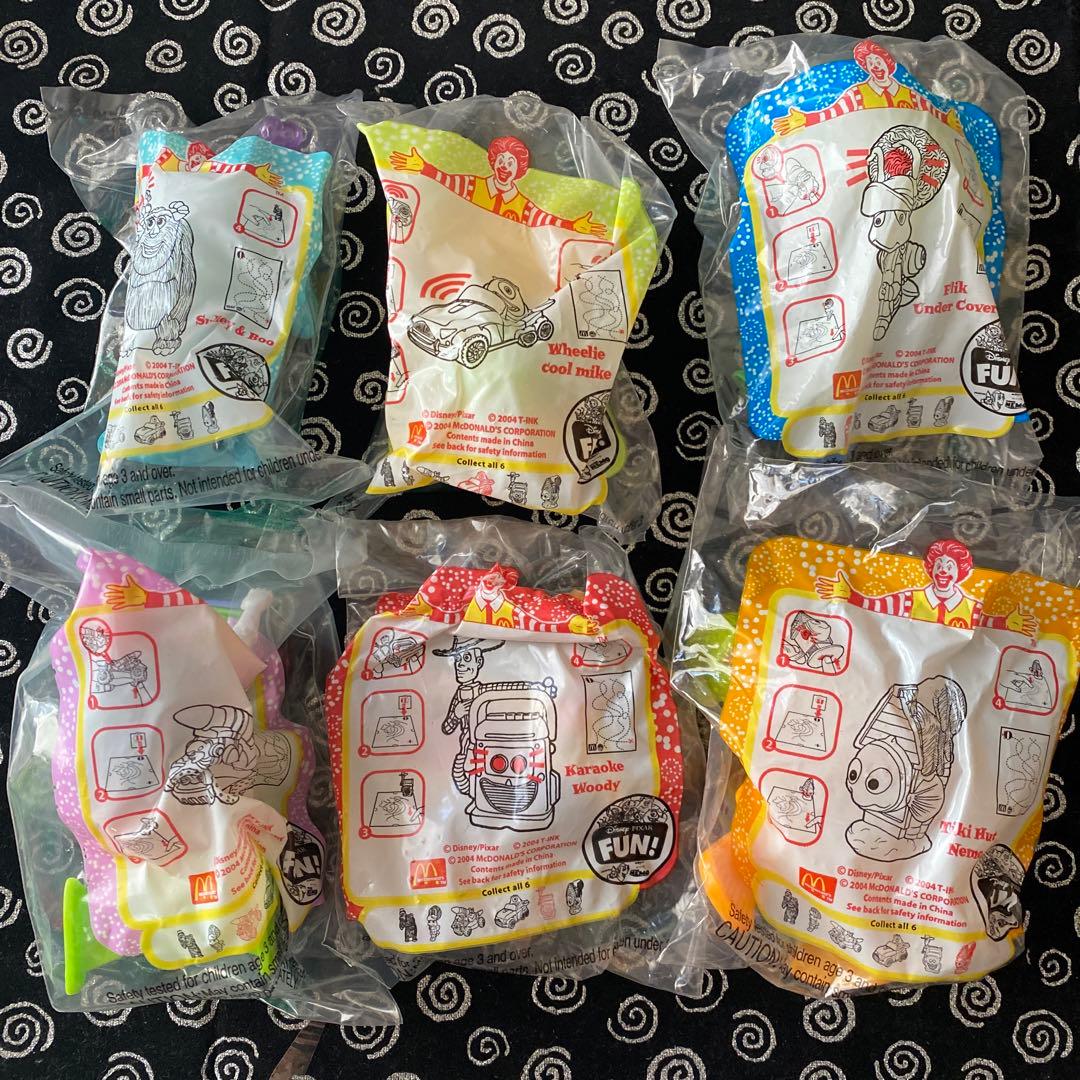 レア‼︎未開封/マクドナルドマック/ハッピーセット/おまけ/ディズニーピクサー