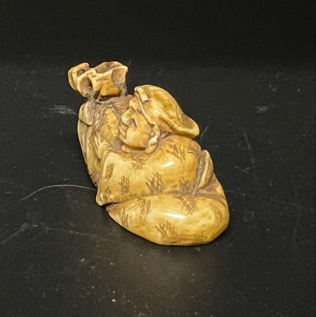 根付，時代物　重さ：15g