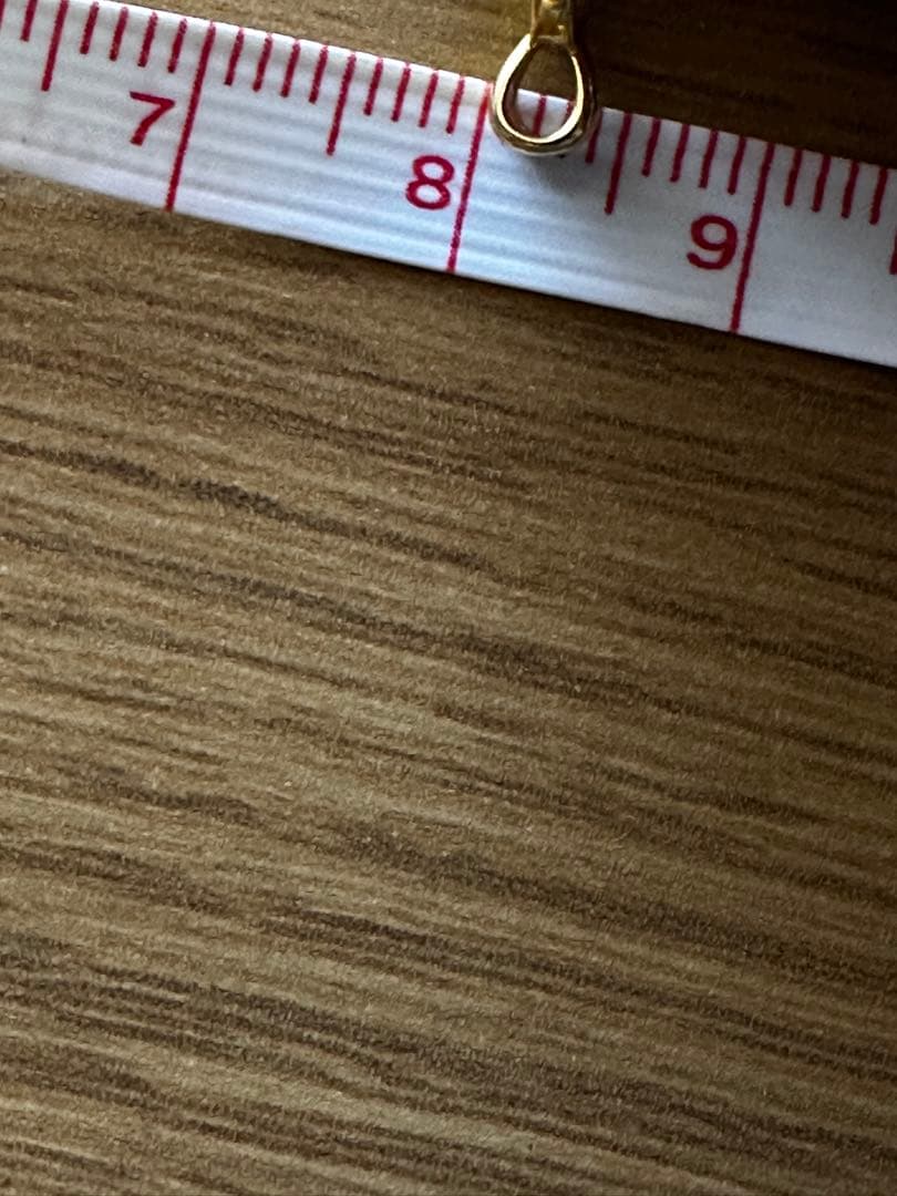 18金、ダイヤのペンダントトップ