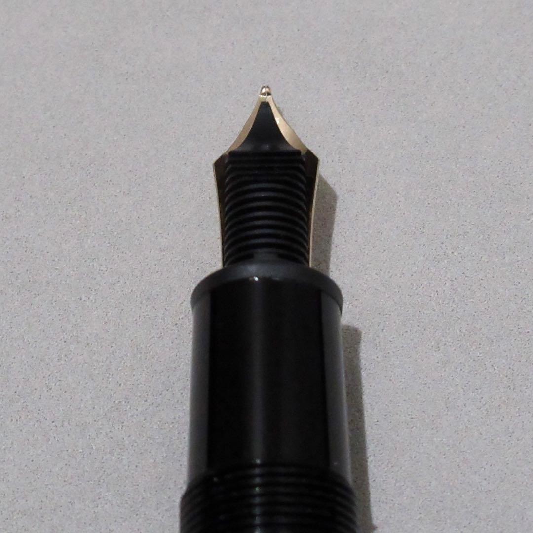 モンブラン 万年筆 146 カリグラフィー カーブドニブ ゴールド 130205