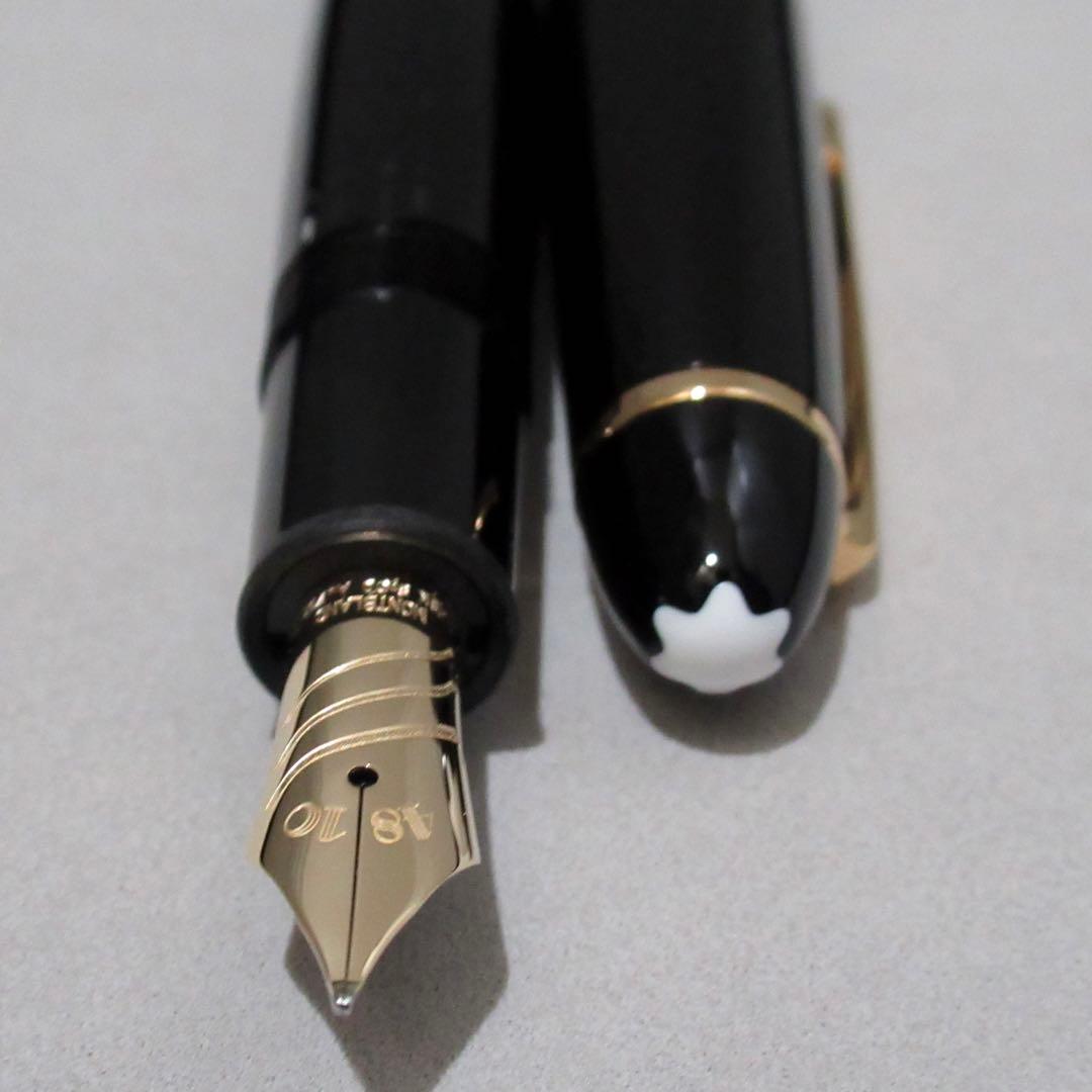 モンブラン 万年筆 146 カリグラフィー カーブドニブ ゴールド 130205