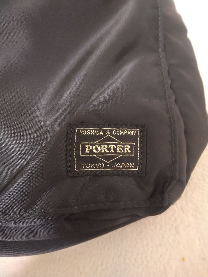 美品ポーター タンカー 2way ブリーフケース A4 通勤 ブラック 大容量