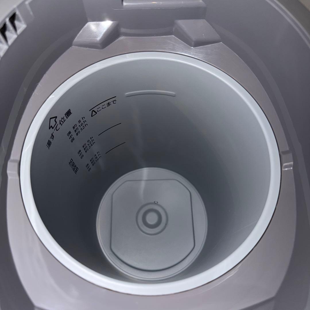 象印 スチーム式加湿器 EE-DC50 グレー 訳あり（内部塗装剥げあり）取説付