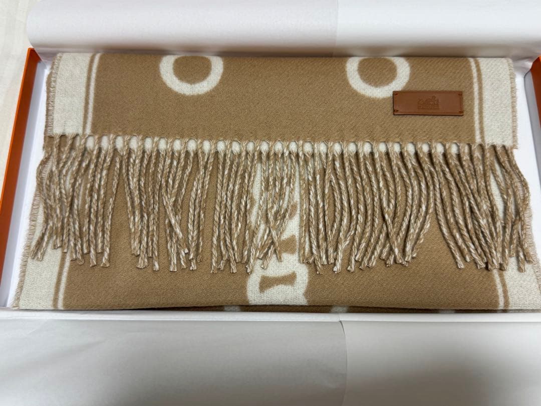 【新品未使用】　エルメス　マフラー 《モール》