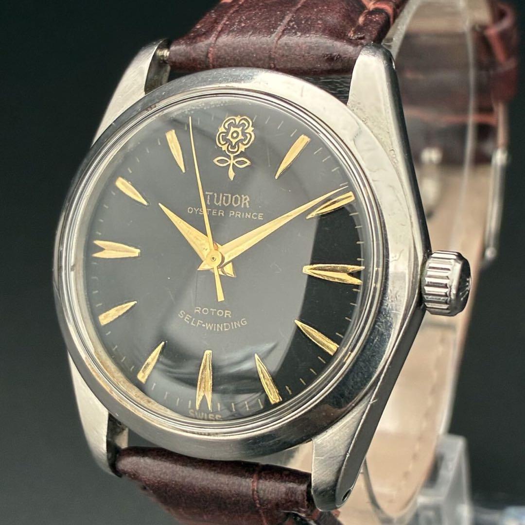 【高級】チュードル/60’s/メンズ腕時計/オイスター/プリンス/34㎜/自動巻