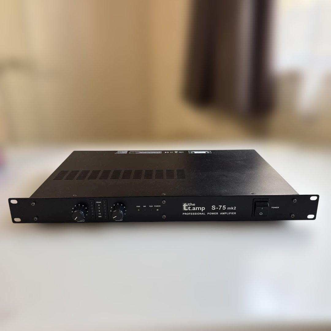 Thomann S-75 mk2 パワーアンプ　本日支払いで12000円