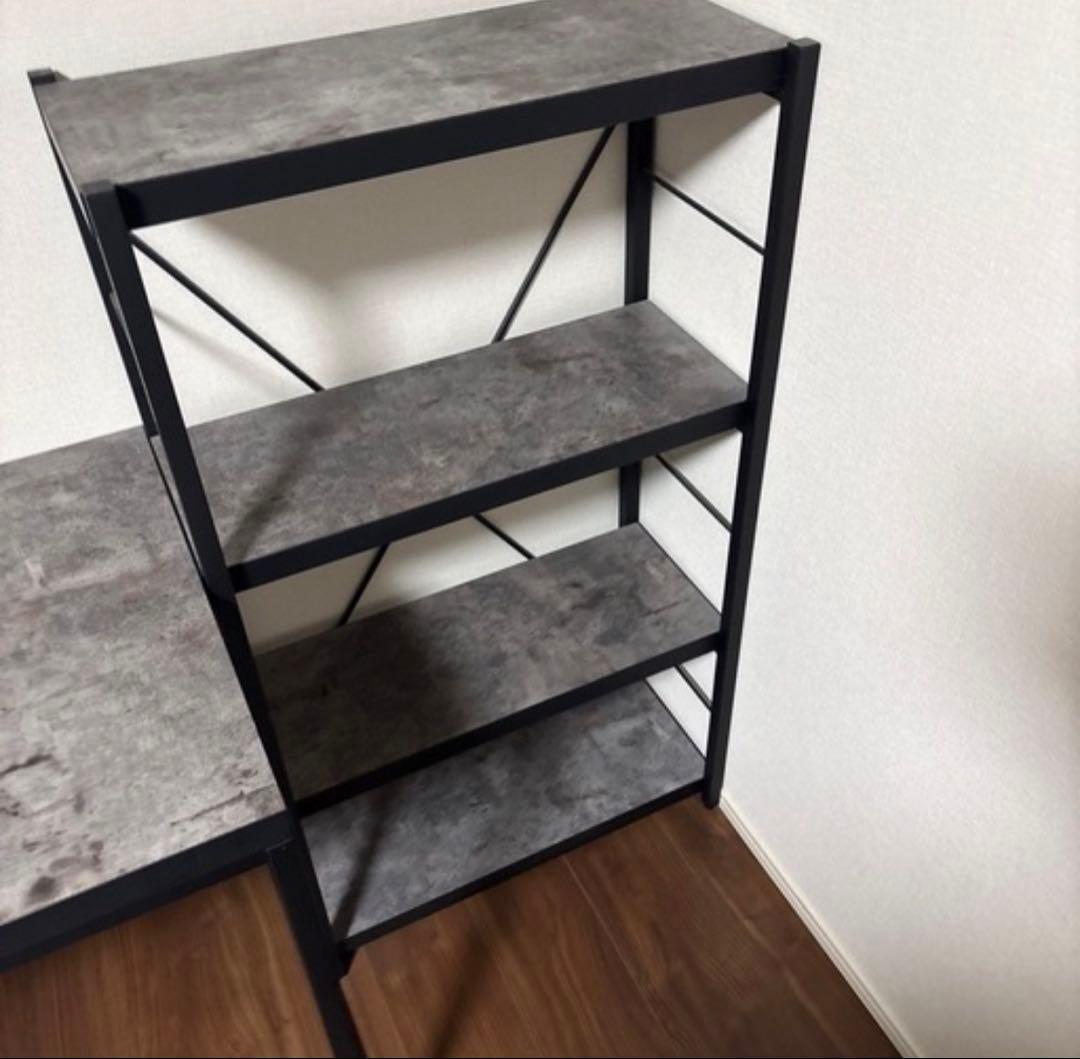 ニトリ　シンプルモダン デスク&シェルフ