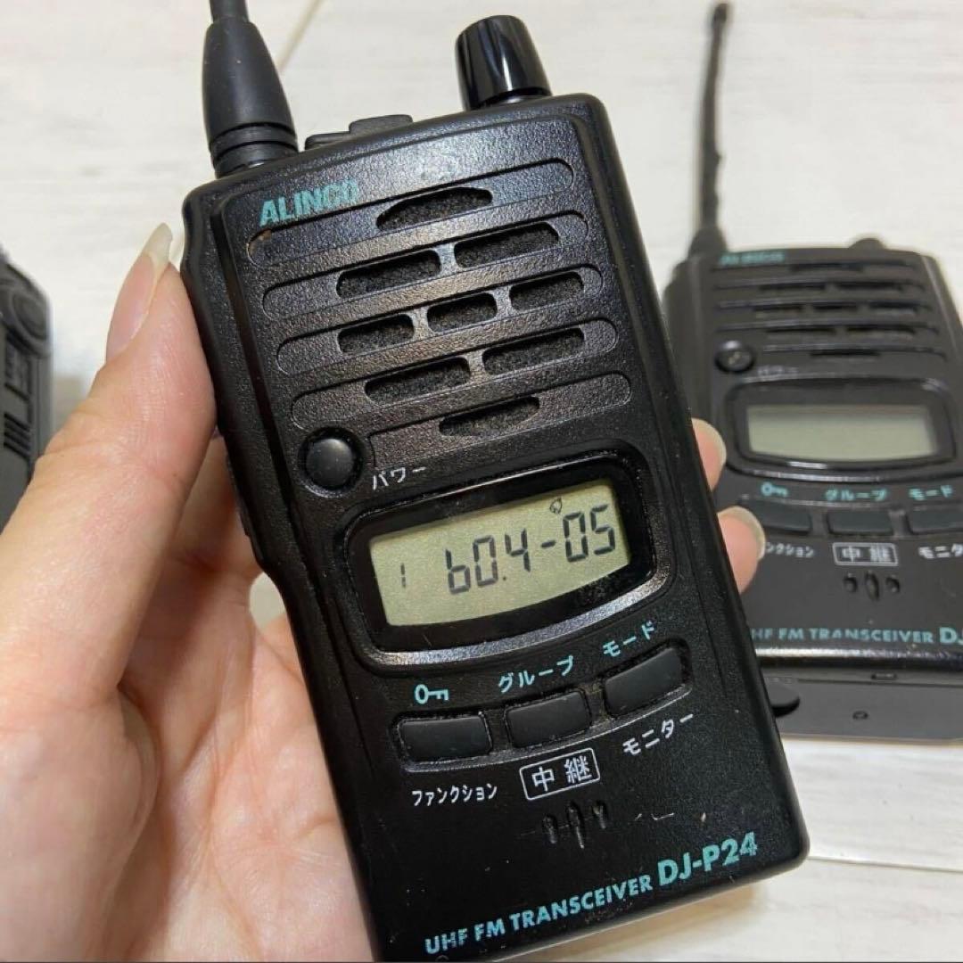 アルインコ ALINCO ⭐️トランシーバー 5台DJ-P240 ジャンクあり