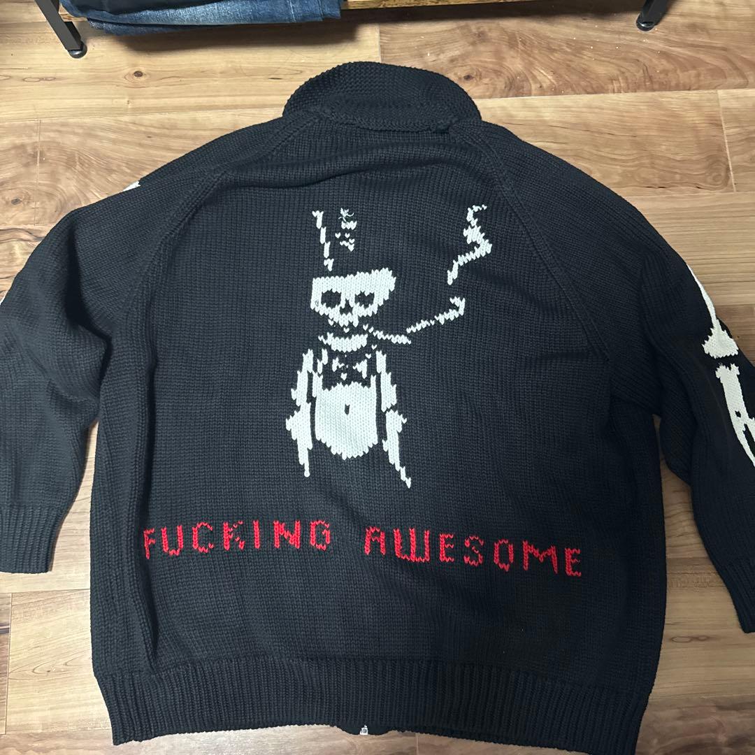 22ss fucking awesome カウチン セーター