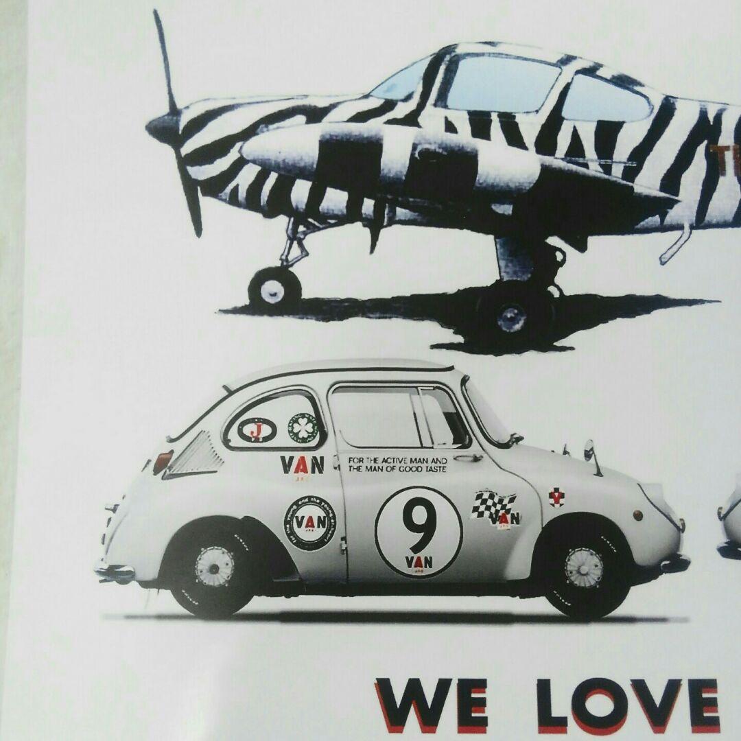 ヴァンヂャケット  アートポスター  非売品  A3サイズ  極美品／未使用